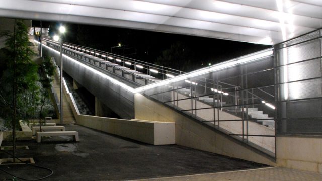 Ascensor Inclinado y Accesos desde el Intercambiador I-3 a la Barriada Virgen de Loreto. San Juan de Aznalfarache (Sevilla)