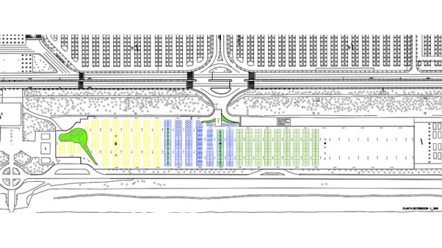 Reurbanización del Aparcamientos en Superficie Bancada de la Expo. Sevilla
