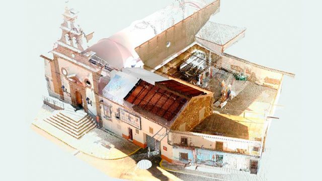 Levantamiento de la antigua Ermita de la Vera-Cruz de Santa Elena