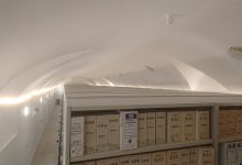 Sótano del Archivo Histórico del Palacio Arzobispal. Sevilla