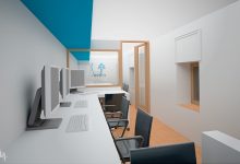 Oficina de Medios de Comunicación en el Palacio Arzobispal. Sevilla