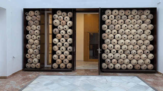 Taller de Restauración en el Palacio Arzobispal. Sevilla