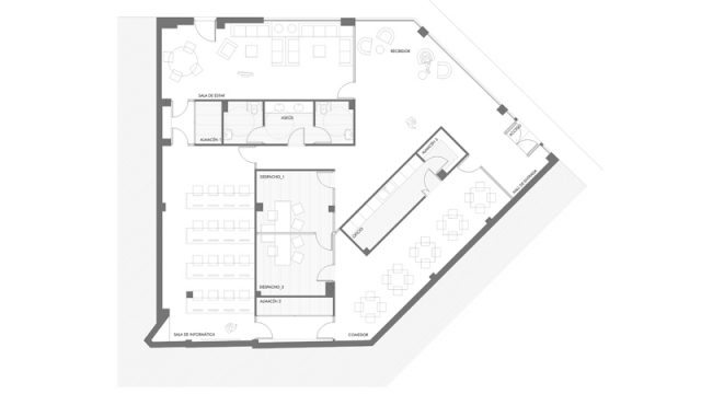 Reforma de local para Centro Social en C/ Platero Leiva. Córdoba