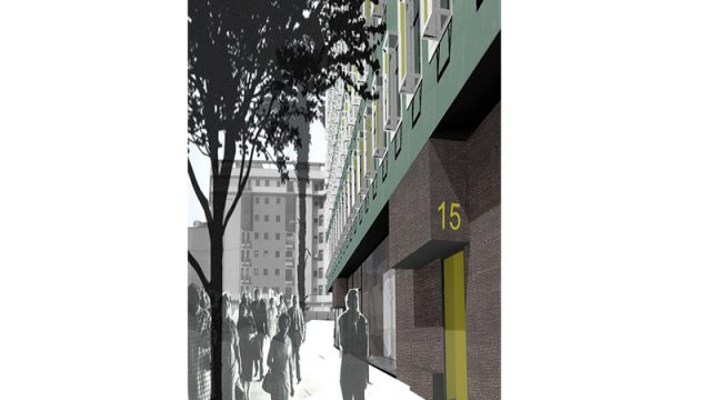 Concurso para 49 viviendas protegidas en PERI 1 Pescadería. Huelva