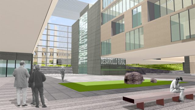 Concurso para Centro Administrativo para Nuevas Consejerías. Mérida (Badajoz)