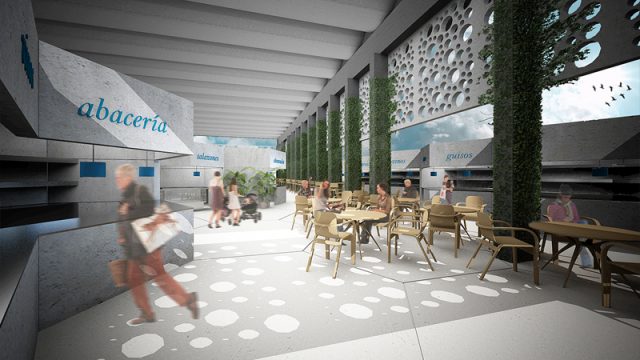 Concurso para Rehabilitación del Mercado de Abastos. Roquetas de Mar (Almería)